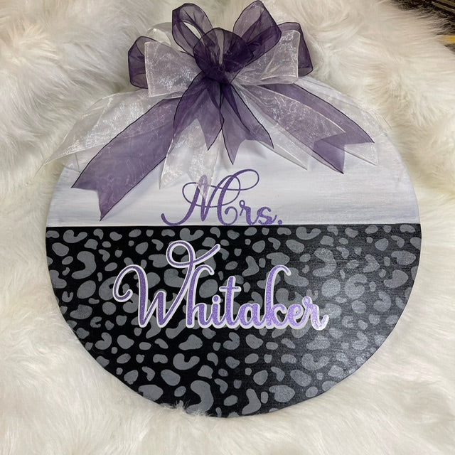 Custom Door Hanger