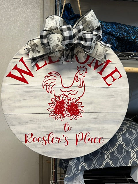 Custom Door Hanger
