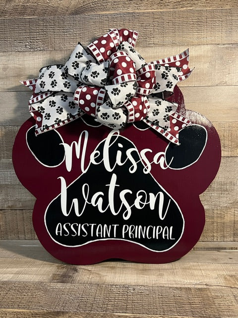 Custom Door Hanger