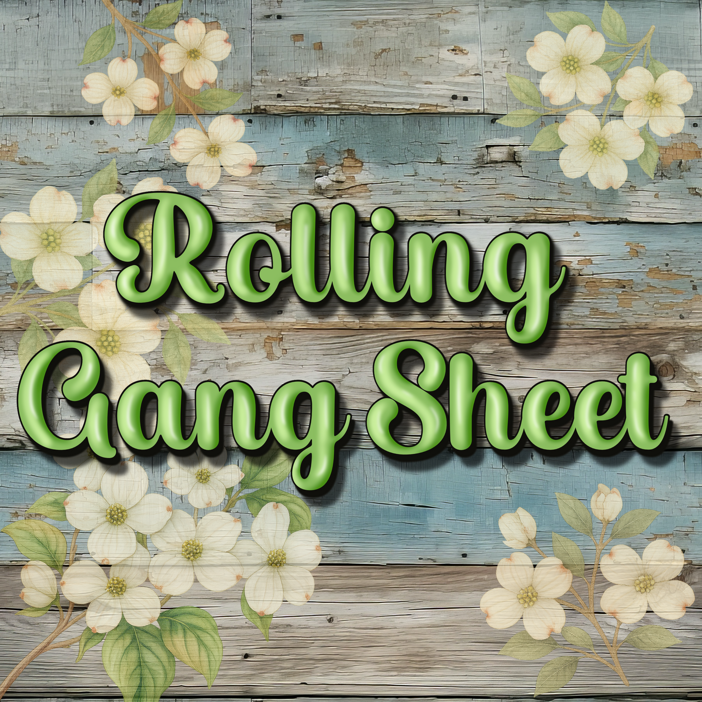 Rolling Gang Sheet